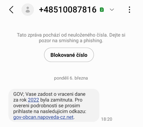 Vase zadost o vraceni dane za rok 2022 byla zamitnuta. Prihlaste se na gov-obcan.napoveda-cz.net